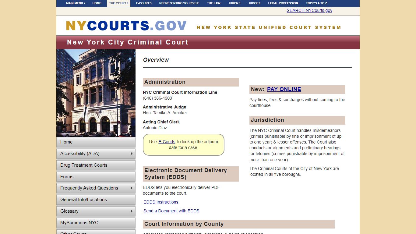 Home Page | NYCOURTS.GOV